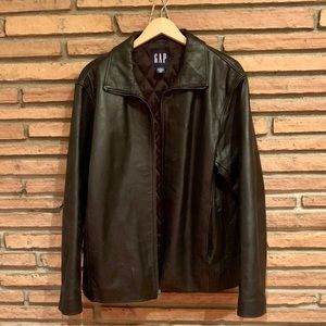 ❤️ GAP Leather Jacket